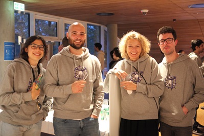 Maria Vittoria, Evangelos, Marco and Lotte