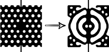 Example topology optimization